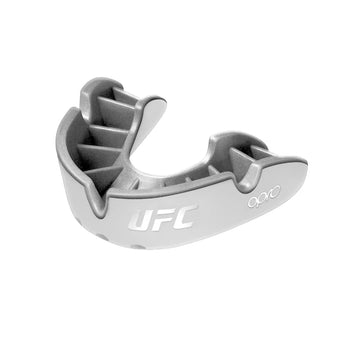 Protège dents UFC SILVER Blanc Argent.