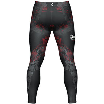 Pantalon de compression 8 WEAPONS, HIT 2.0, Black Red.