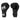 Gants de boxe lavable Noir - METAL BOXE