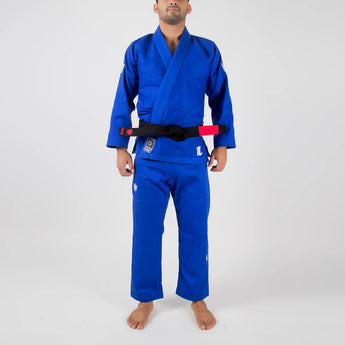 Kimono JJB Kingz The ONE Jiu Jitsu Gi - Bleu + Ceinture blanche Kingz