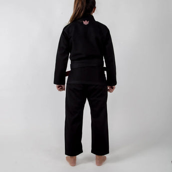 Kimono JJB Kingz The ONE Women Jiu Jitsu Gi - Noir/Rose Gold + Ceinture blanche Kingz