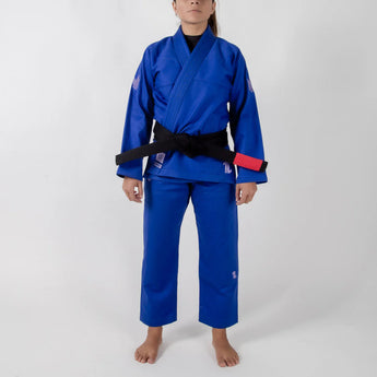 Kimono JJB Kingz The ONE Women Jiu Jitsu Gi - Bleu Lavande + Ceinture blanche Kingz