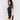 Rashguard Performance à Manches Courtes pour Femmes UFC Fusion by Venum Fight Week - Bleu Océanique
