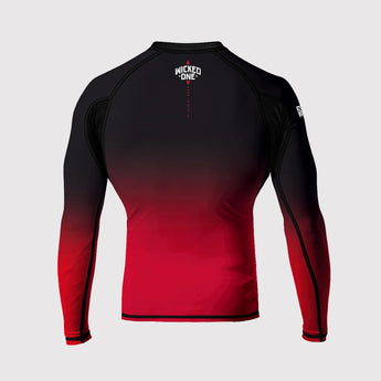 Rashguard Ghost Noir/Rouge - Wicked One