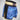 Short Kickboxing Top Ten Power Ink - Bleu/Or