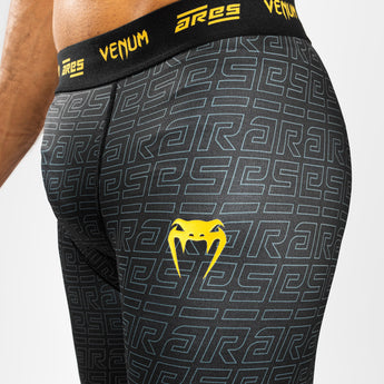 Short de Compression Vale Tudo Venum x Ares - Noir/Or