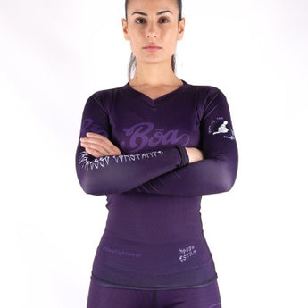 Rashguard de Grappling pour Femme - Raiva - BOA