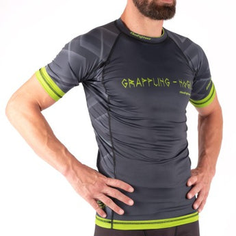 Rashguard de Nogi Grappling - Jogo Guerreiro - BOA