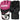 Gants MMA Femme RDX rose F12.