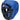 Casque grille amovible RDX bleu.