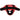 Casque grille amovible RDX rouge.