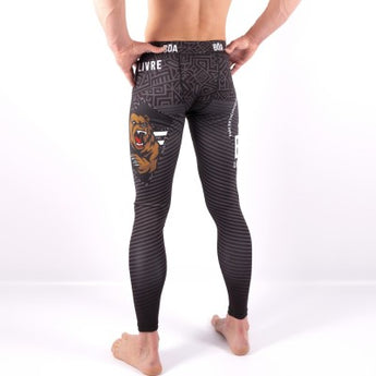 Pantalon compression Spats de Luta Livre - BOA